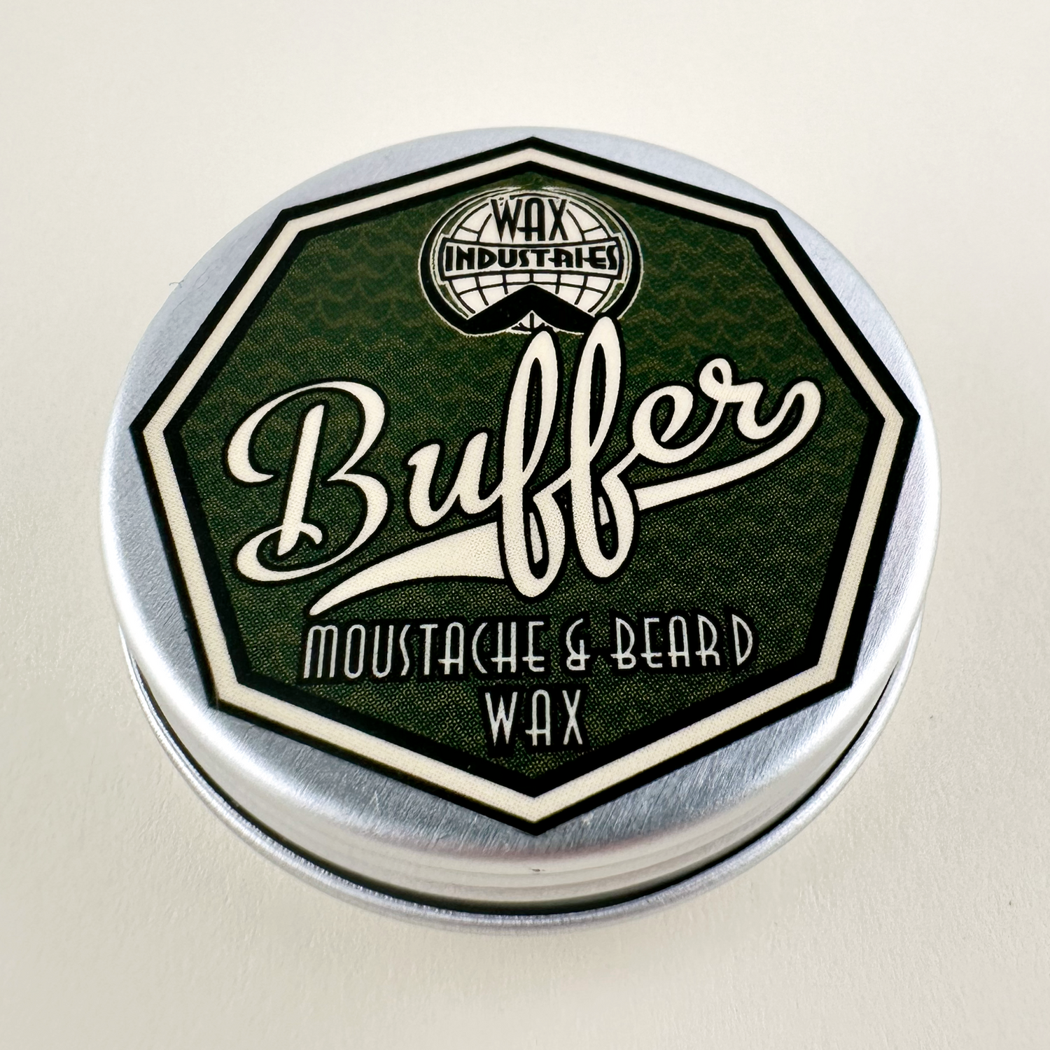 Buffer Moustache and Beard wax 10g Tin